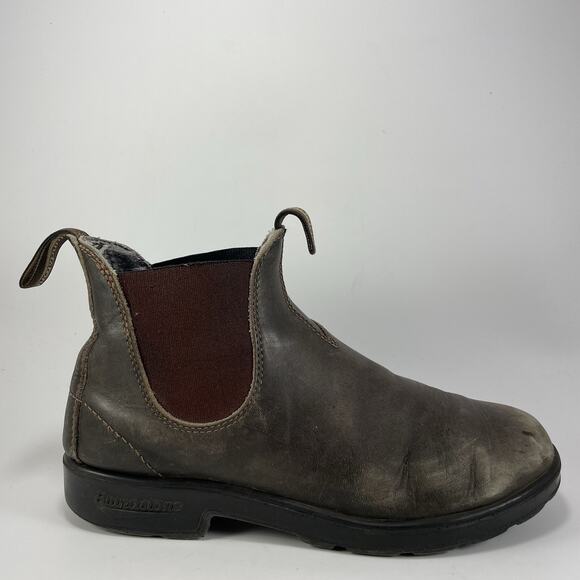 Blundstone Chelsea Boots Mens Size 7.5 AU/ UK, Size 8.5 US Brown Leather Slip On - Picture 1 of 14